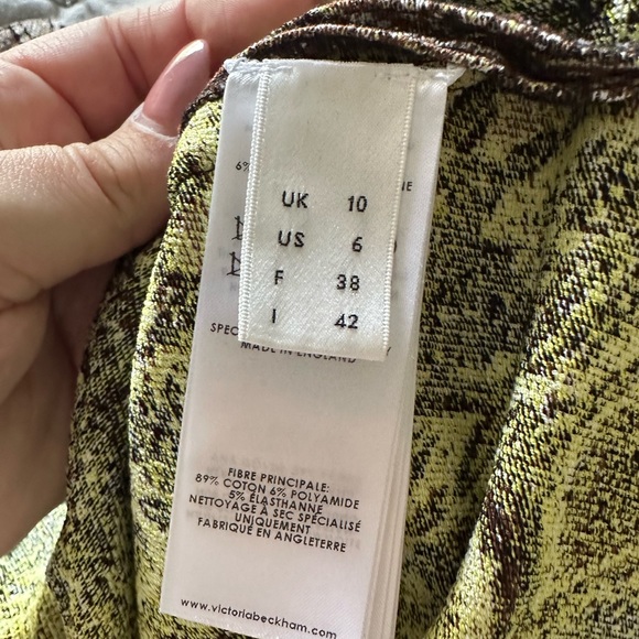 Victoria Beckham Snake Print Pencil Skirt - Size 6 - Picture 5 of 5